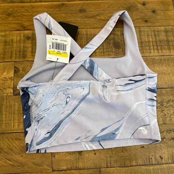 NWT Nike Women’s Aurora Marbled Dri Fit  Cropped Tank Top - Size Small - Picture 5 of 5